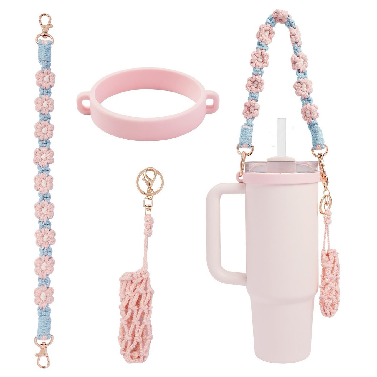 Cup Accessories for Stanley Cup, Hydro Jug, Slim CUP ( fits most 16-40 oz bottles