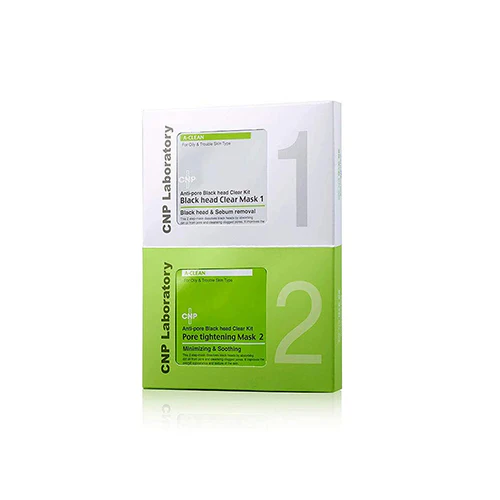 CNP COSMETICS Anti-pore Black head Clear Kit (10ea)