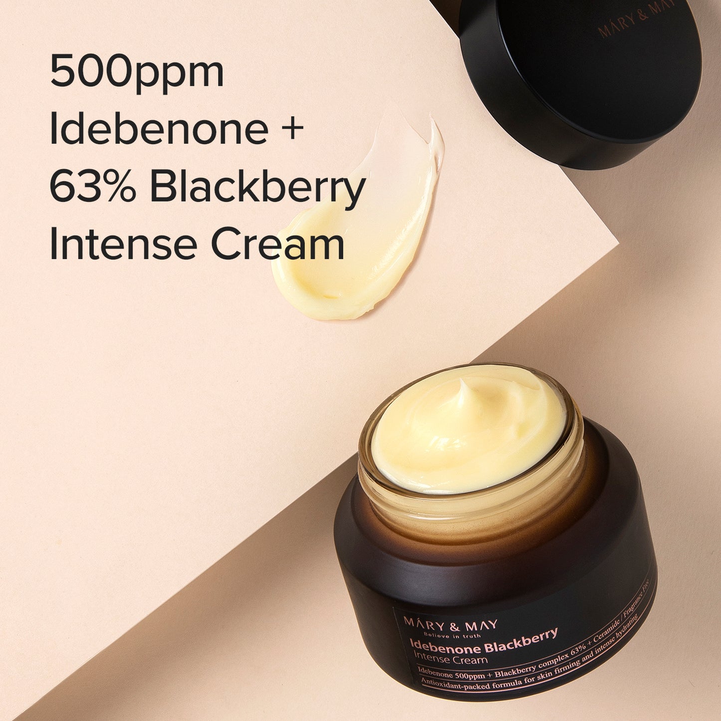 [Mary&May] (Renew) Idebenone + Blackberry complex intensive total care cream 70g