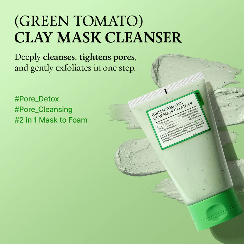 [FULLY] Green Tomato Clay Mask Cleanser 120ml