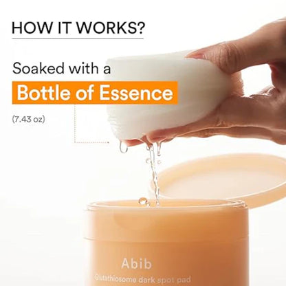 [Abib] GLUTATHIOSOME DARK SPOT PAD VITA TOUCH 220ml / 60pads