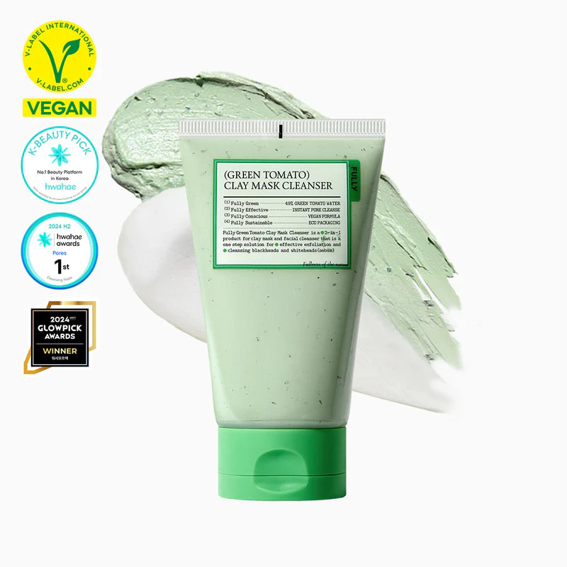 [FULLY] Green Tomato Clay Mask Cleanser 120ml