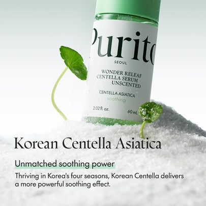 [PURITO SEOUL] Wonder Releaf Centella Serum Unscented 60ml