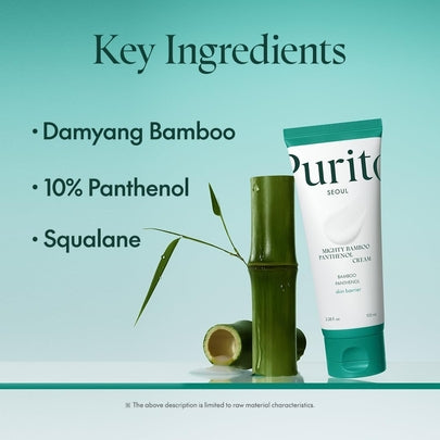 [PURITO SEOUL] Mighty Bamboo Panthenol Cream 100ml