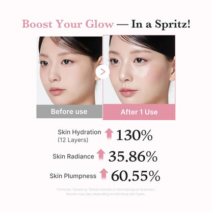 [MEDICUBE] PDRN Pink Collagen Glow Jelly Mist Serum (100ml)