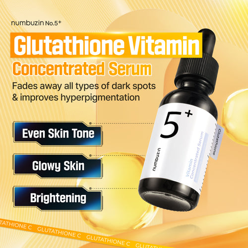 {Numbuzin] No.5+ Glutathione Vitamin Concentrated Serum 30ml