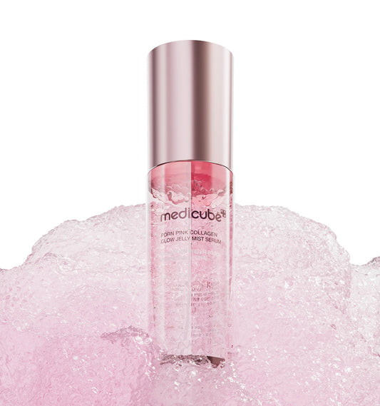 [MEDICUBE] PDRN Pink Collagen Glow Jelly Mist Serum (100ml)