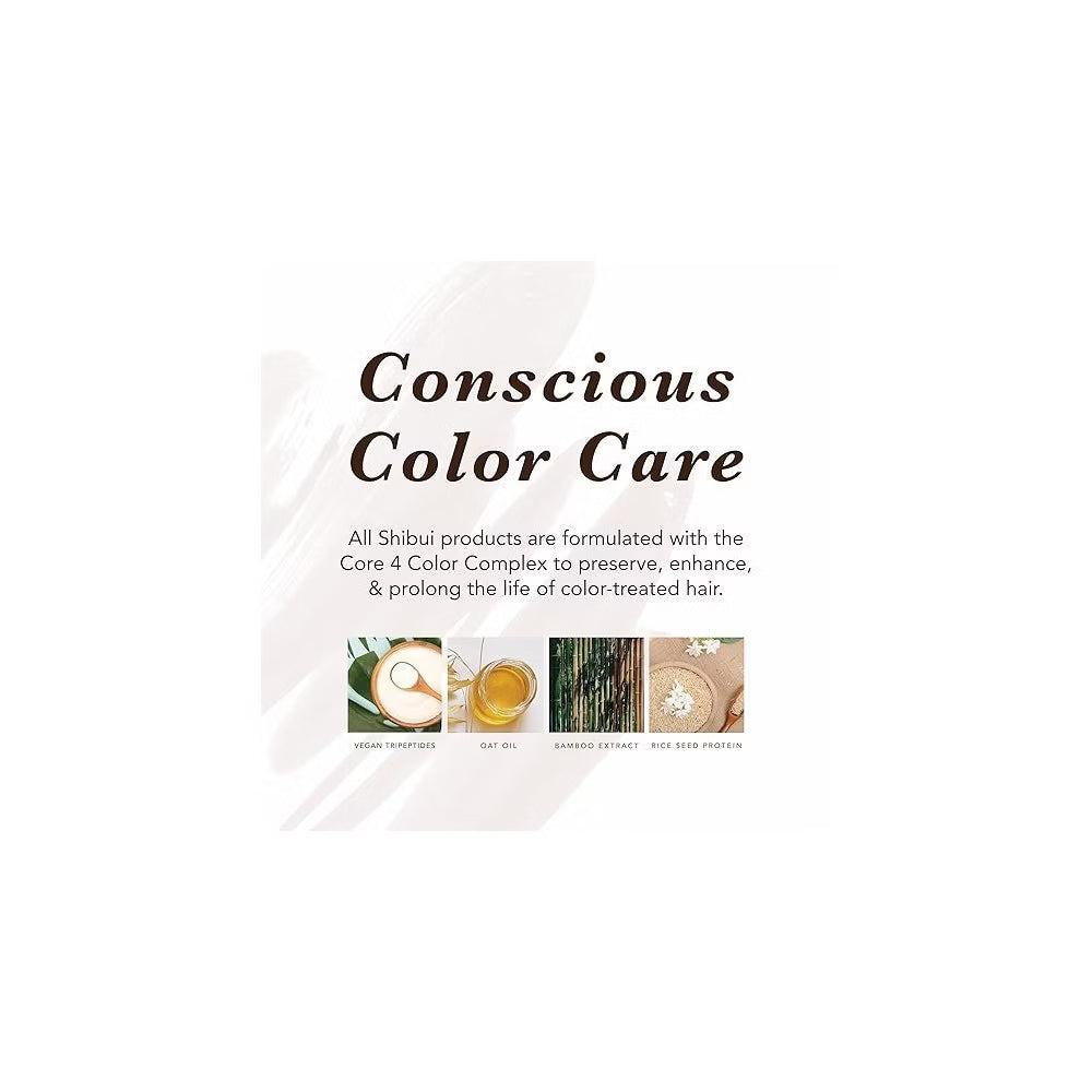SHIBUI Conscious Color Care Everydayness Shampoo & Conditioner (33.8 oz XXL LITER DUO KIT SET) Gentle Hair Care