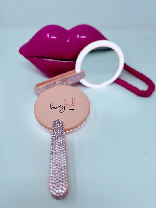 Lit & Lash – Rechargeable LED Bling Mirror-Designed by Khuyen for KISSMYLASH.509STUDIO