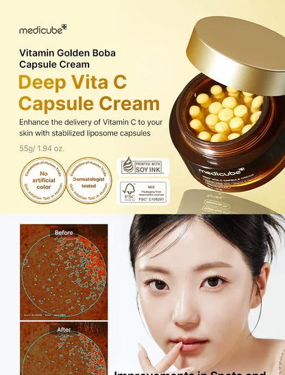 [Medicube] DEEP VITA C CAPSULE CREAM 55g