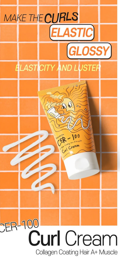 [Elizavecca] (Renew) Collagen Coating Hair A+ Muscle Curl Cream(CER-100 ) 120ml