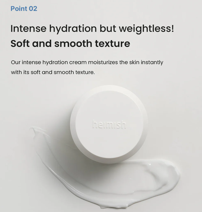 [Heimish] MORINGA CERAMIDE HYALURONIC HYDRATING CREAM 50ML