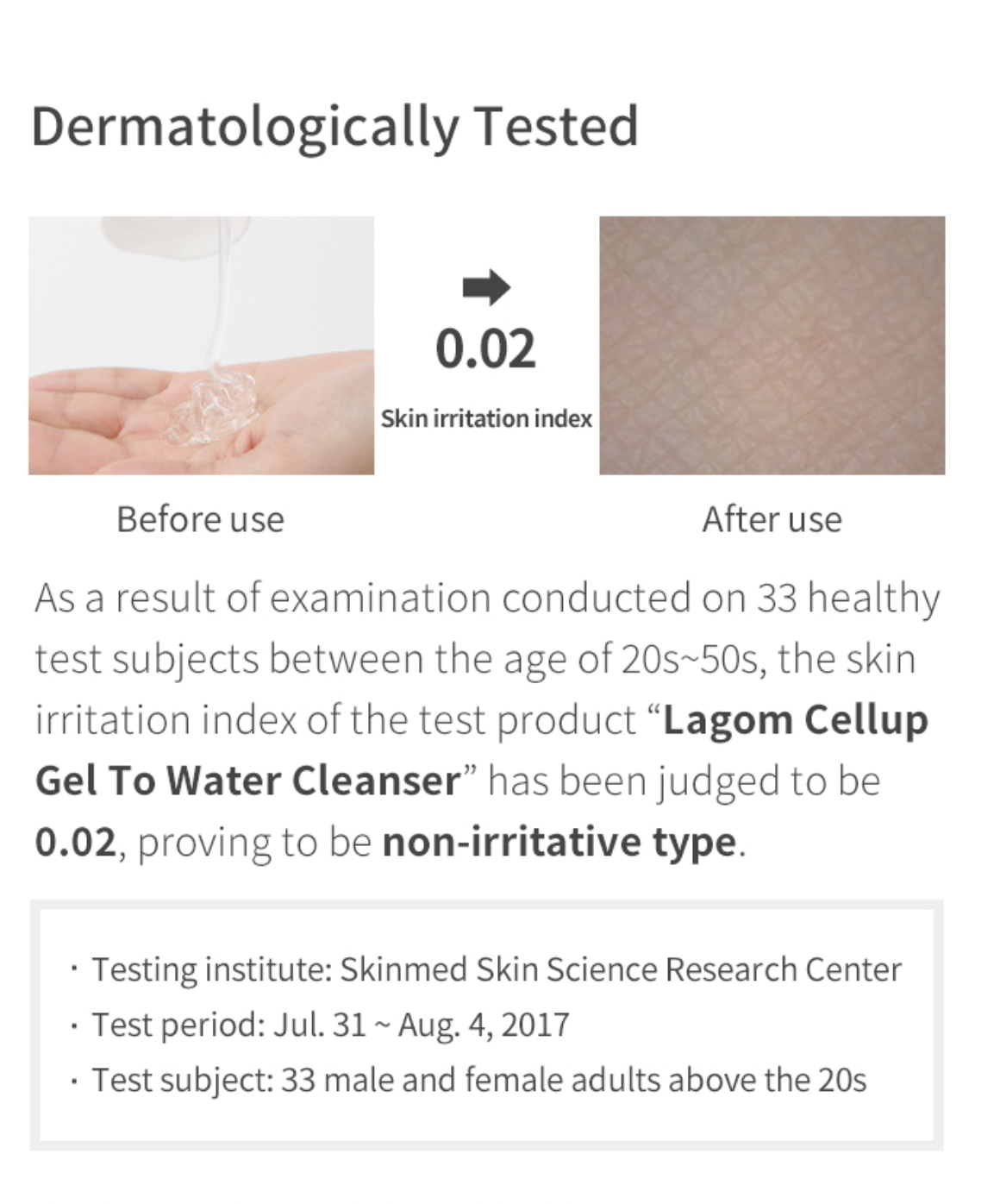 [LAGOM] CELLUP GEL TO WATER CLEANSER 170ml