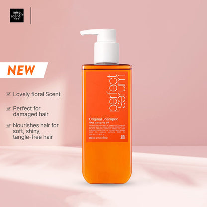 SMALLER  [MiseEnScene] [Renew]Perfect Original Serum Shampoo 530ml