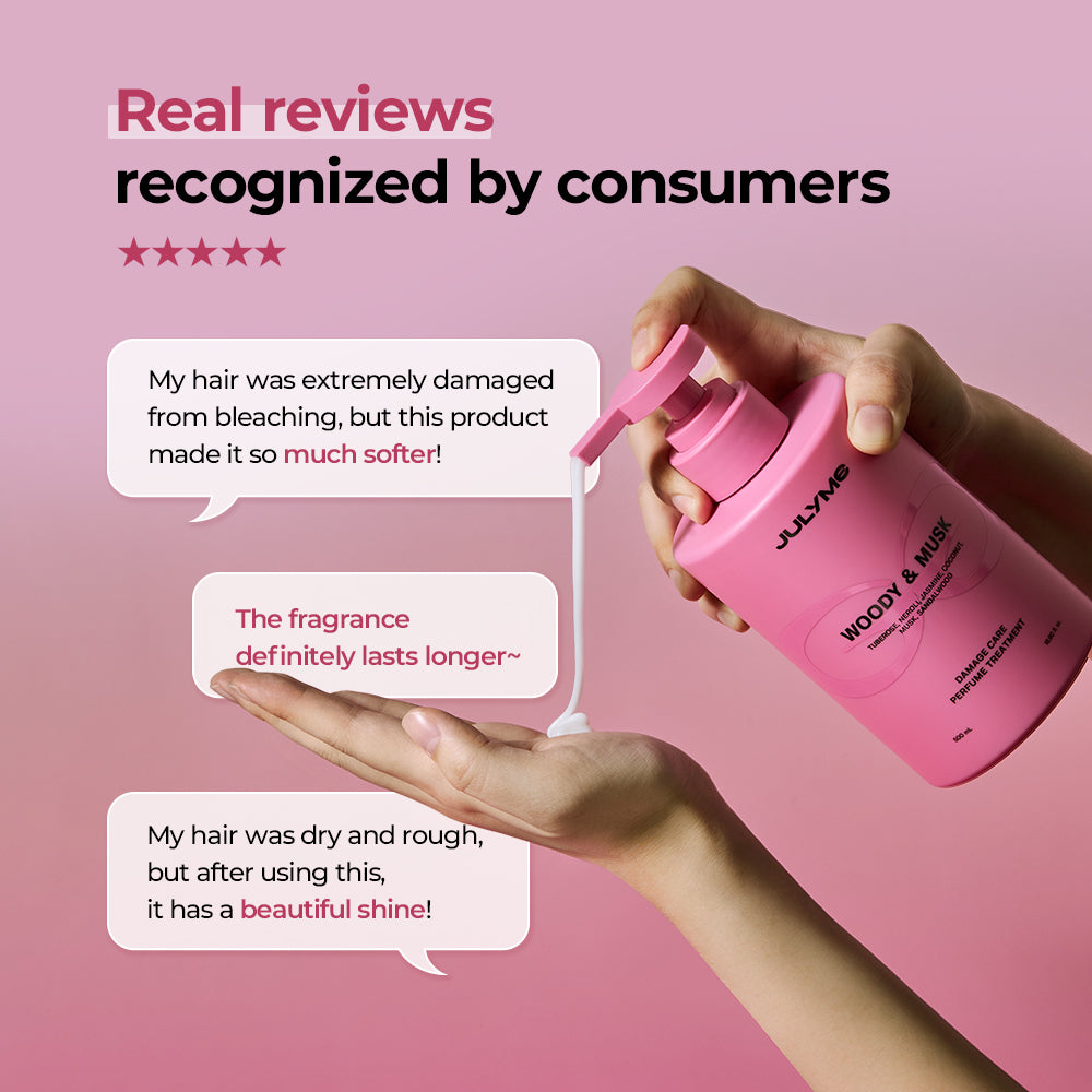 [JULYME] DAMAGE CARE PERFUME SHAMPOO 500ml ( 3 SCENTS)