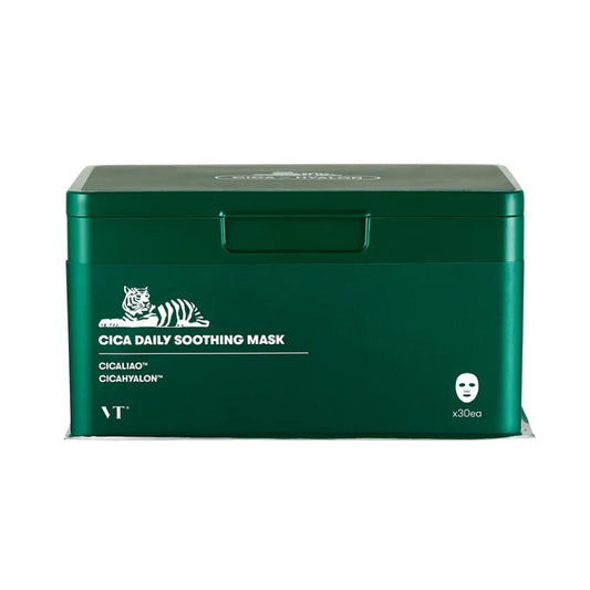 [VT COSMETICS] (30EA) VT CICA DAILY SOOTHING MASK