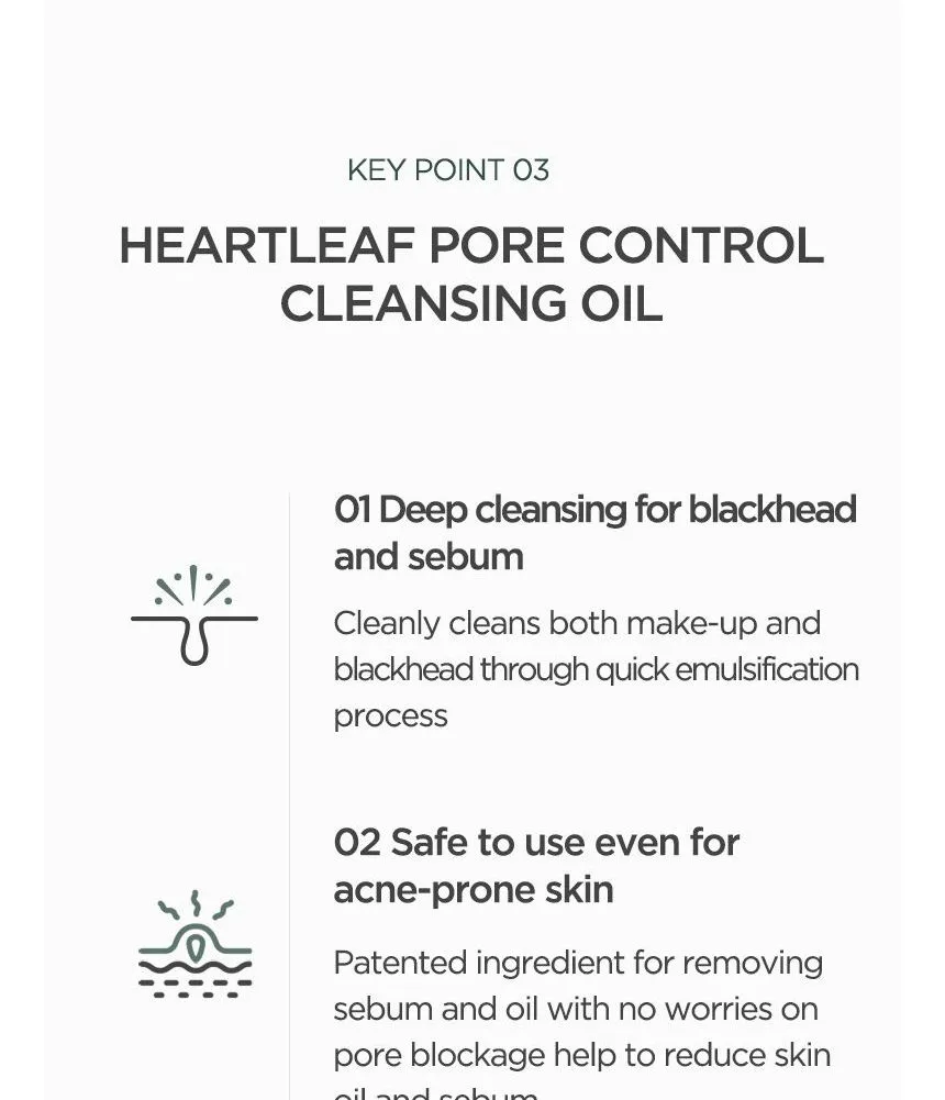 [ANUA] HEARTLEAF PORE CONTROL CLEANSING OIL 200ml