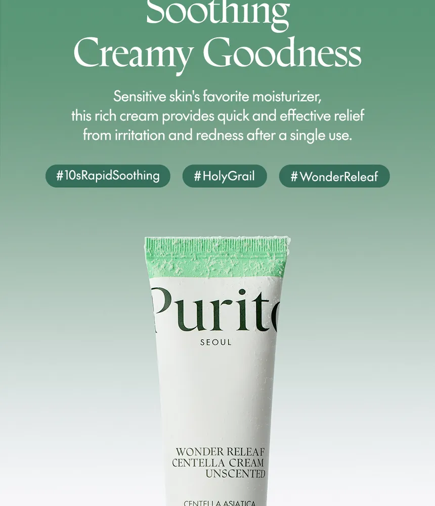 PURITO SEOUL Wonder Releaf Centella Cream Unscented 50ml