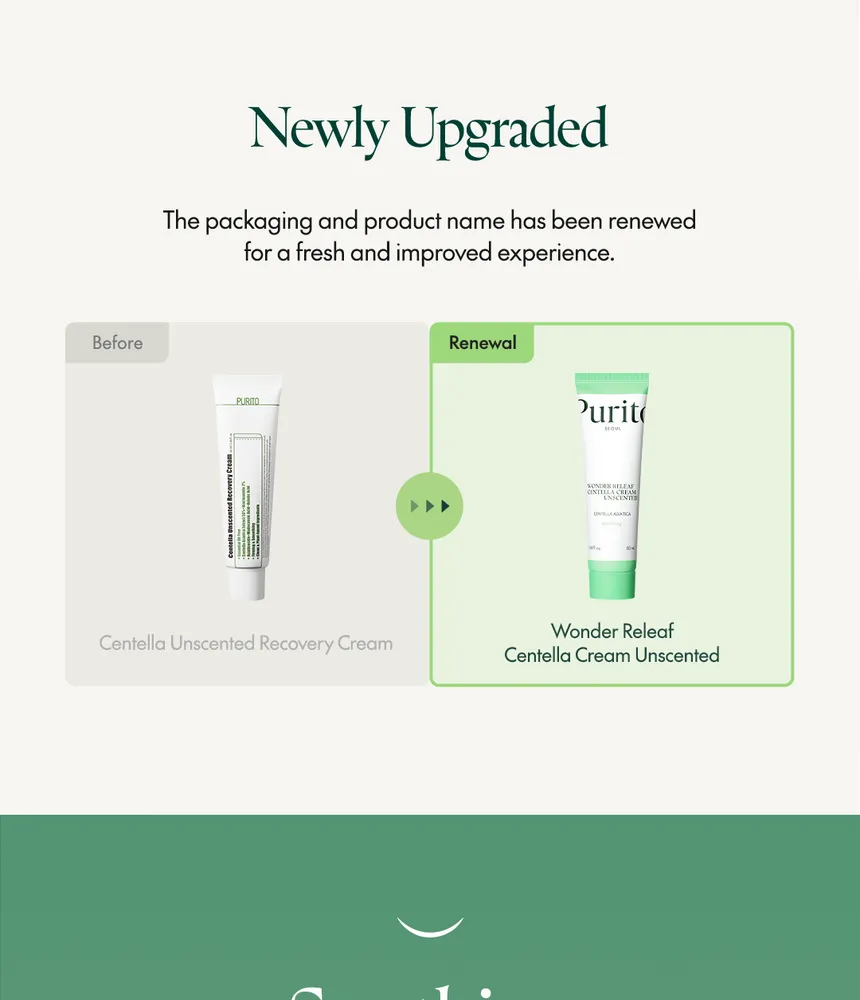 PURITO SEOUL Wonder Releaf Centella Cream Unscented 50ml