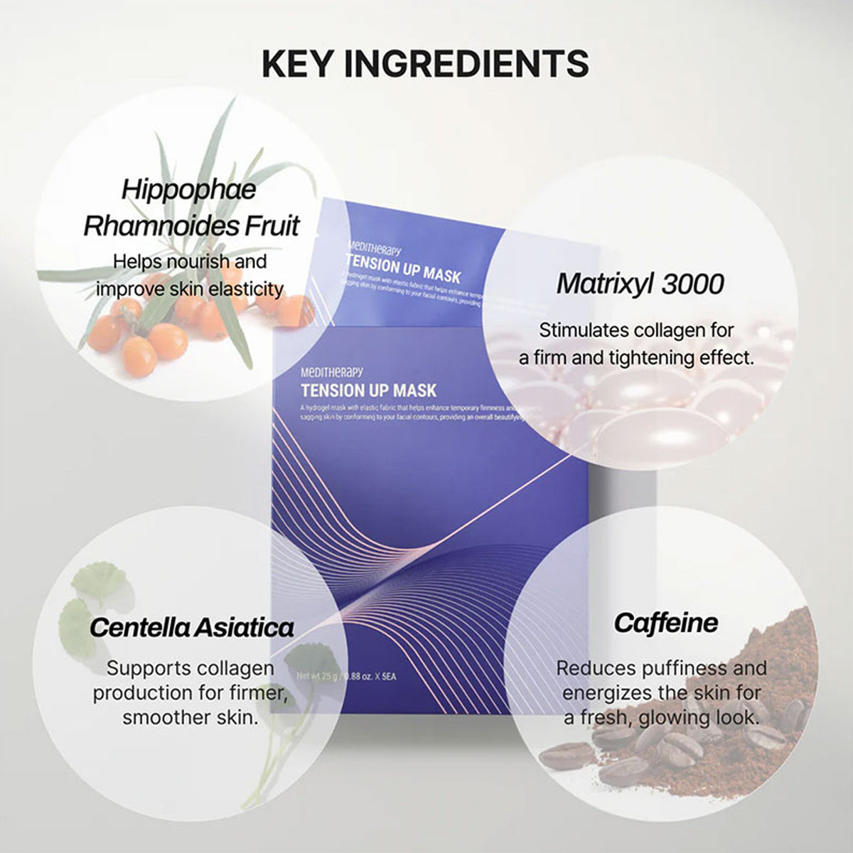 MEDITHERAPY Tension Up Mask 25g ( 1 mask)